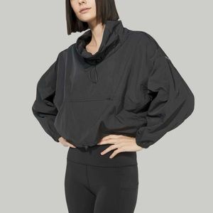 MOVING SALE! Lululemon Women’s L/XL, BLACK BREAK THE MOLD PULLOVER MSRP $135